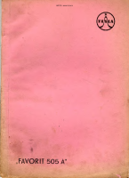 Tesla 505a - Navod k udrzbe 